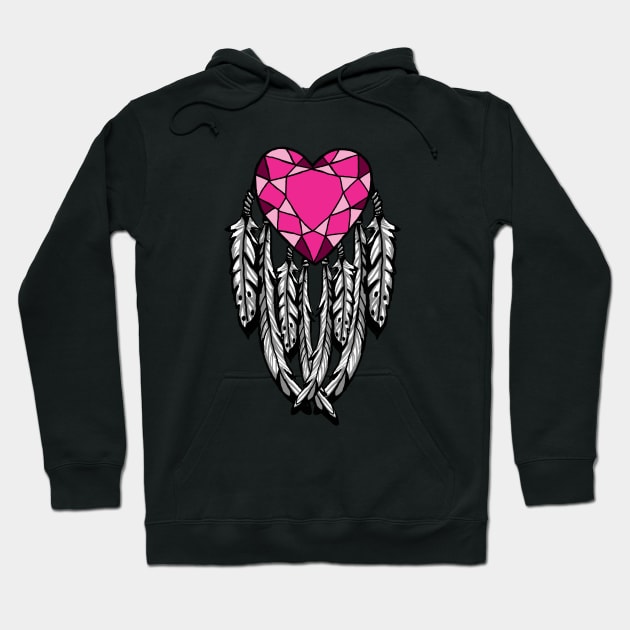 Bejeweled Heart Hoodie by Astrablink7